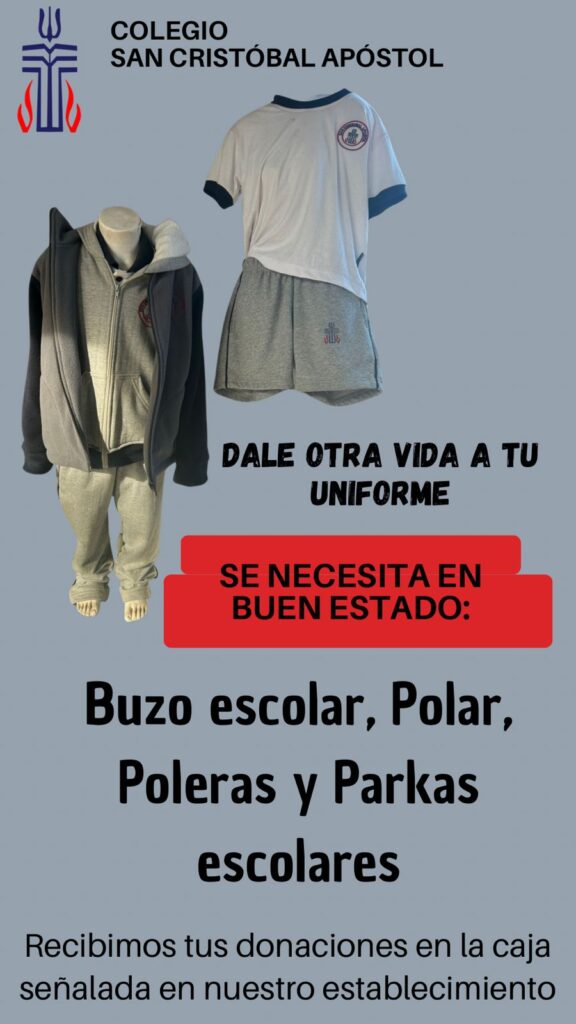 colegio San Cristóbal Apóstol educación básica, media y 2x1 gratuita